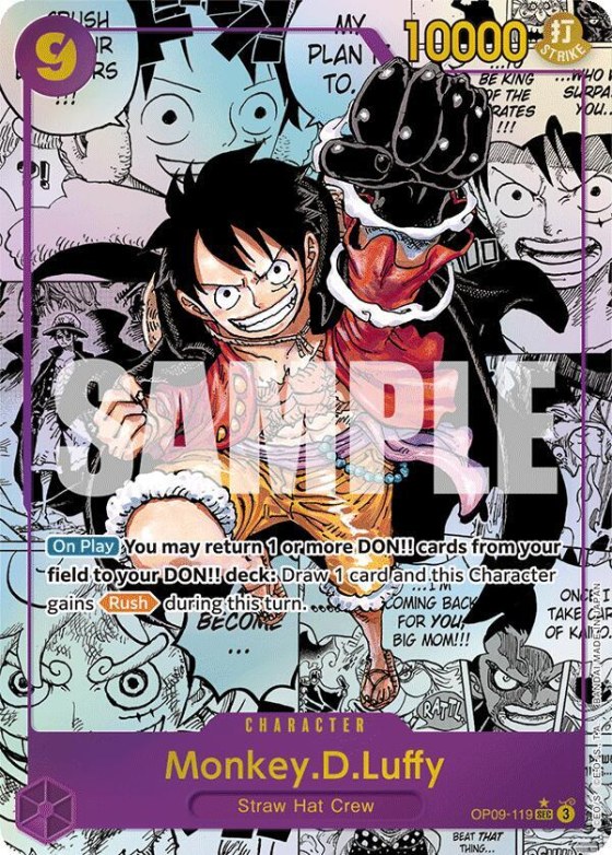 Monkey.D.Luffy - Manga