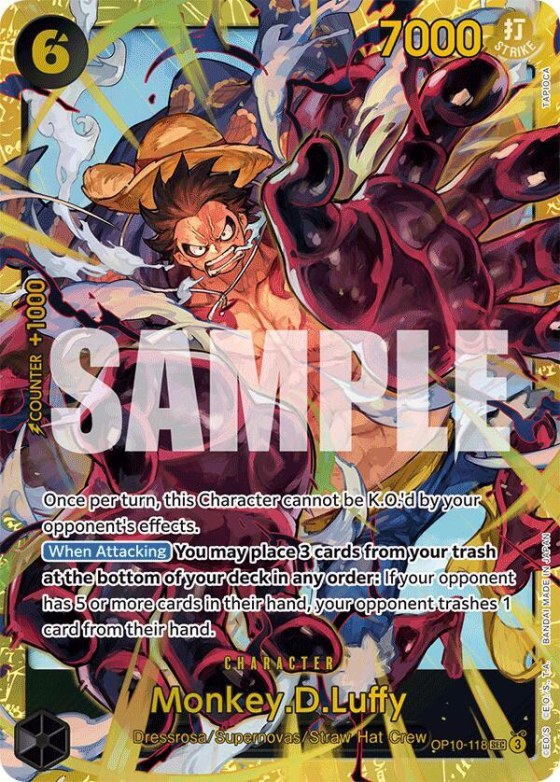Monkey.D.Luffy - Foil