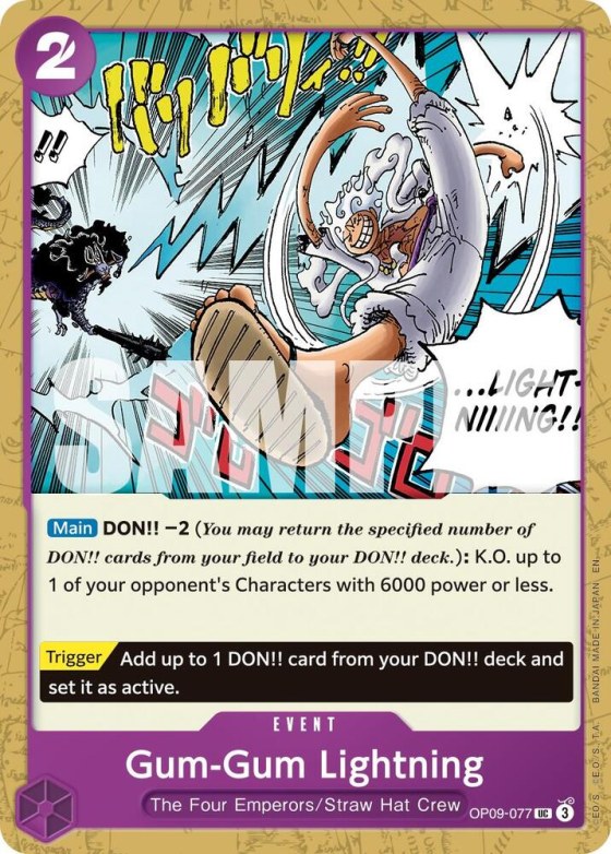 Gum-Gum Lightning - Reprint