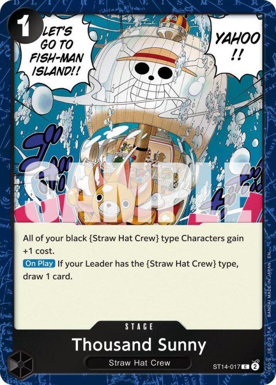 Thousand Sunny - Pirate Foil