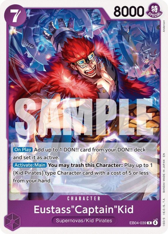 Eustass"Captain"Kid - Foil