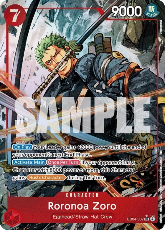 Roronoa Zoro - Alternate Art