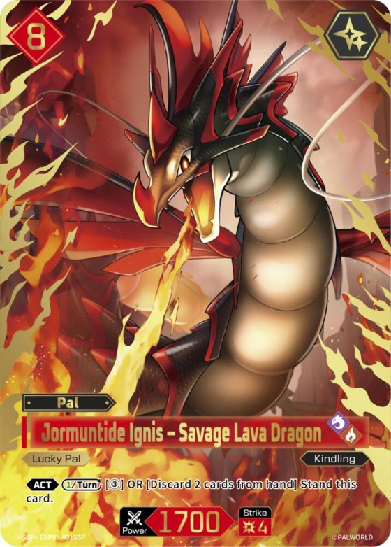 Jormuntide Ignis - Savage Lava Dragon - SSP