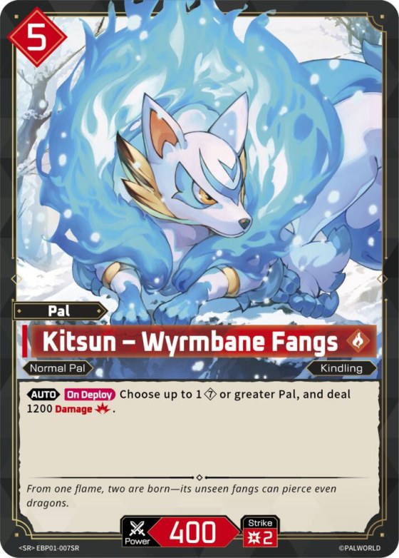 Kitsun - Wyrmbane Fangs - SR