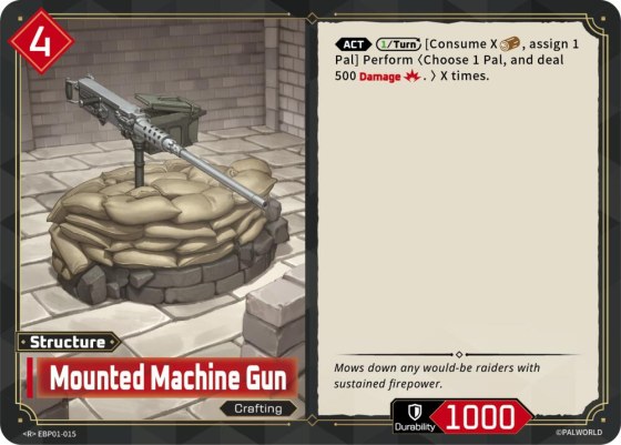 Mounted Machine Gun