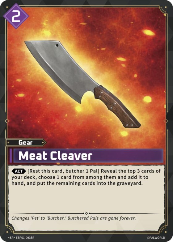 Meat Cleaver - SR