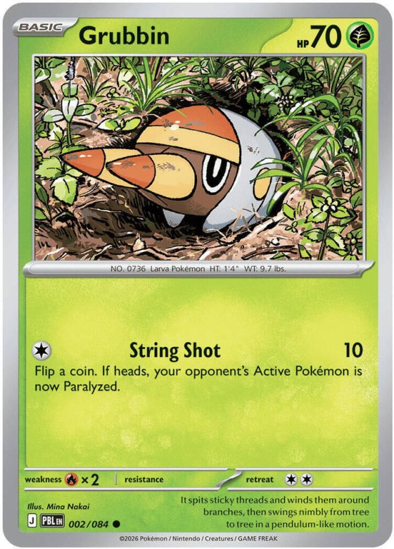 Grubbin - Reverse Holo