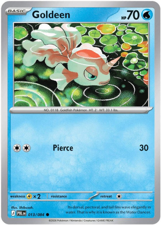 Goldeen - Reverse Holo