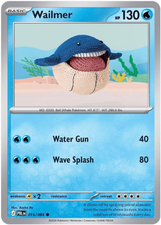Wailmer - Reverse Holo