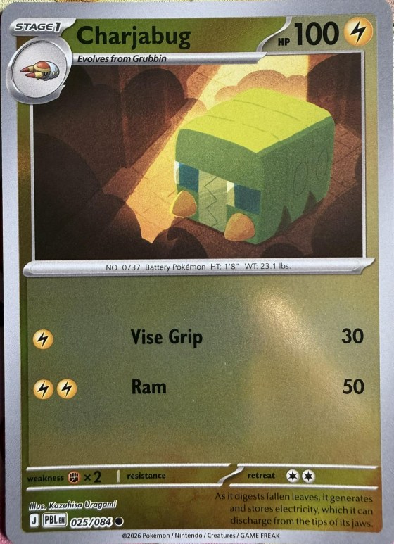 Charjabug - Reverse Holo