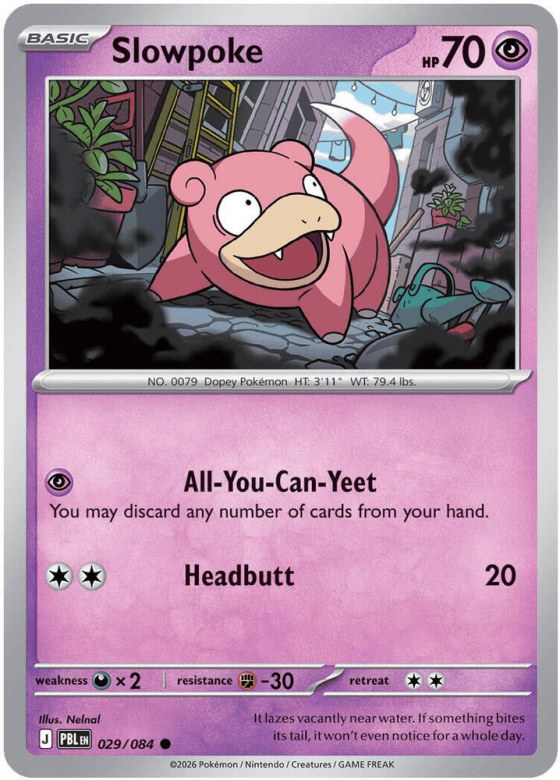 Slowpoke - Reverse Holo