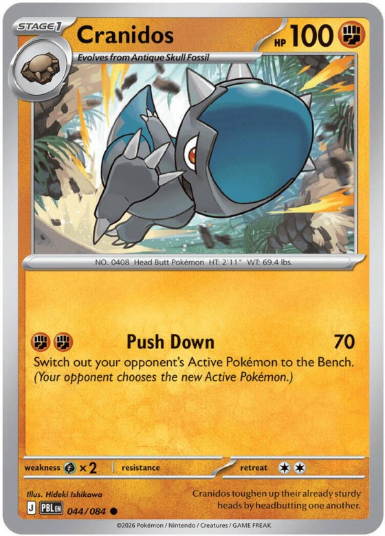 Cranidos - Reverse Holo