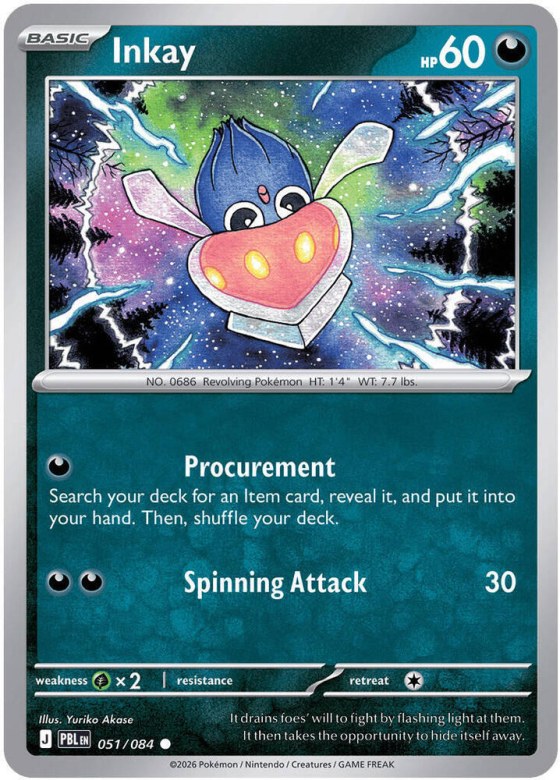 Inkay - Reverse Holo