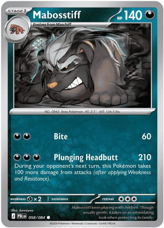 Mabosstiff - Reverse Holo