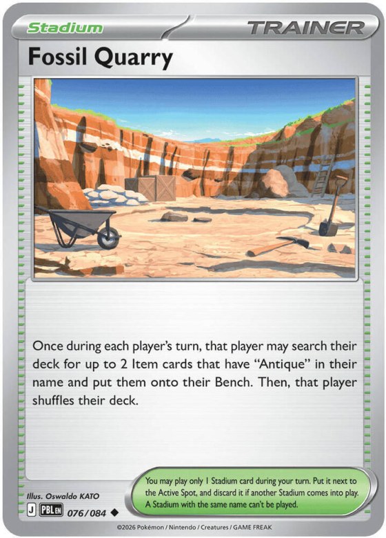 Fossil Quarry - Reverse Holo