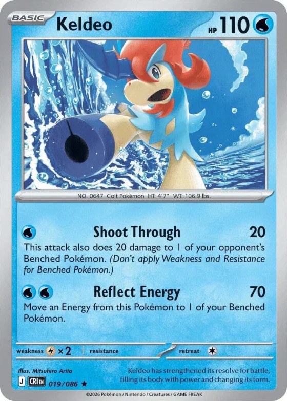 Keldeo - Holo