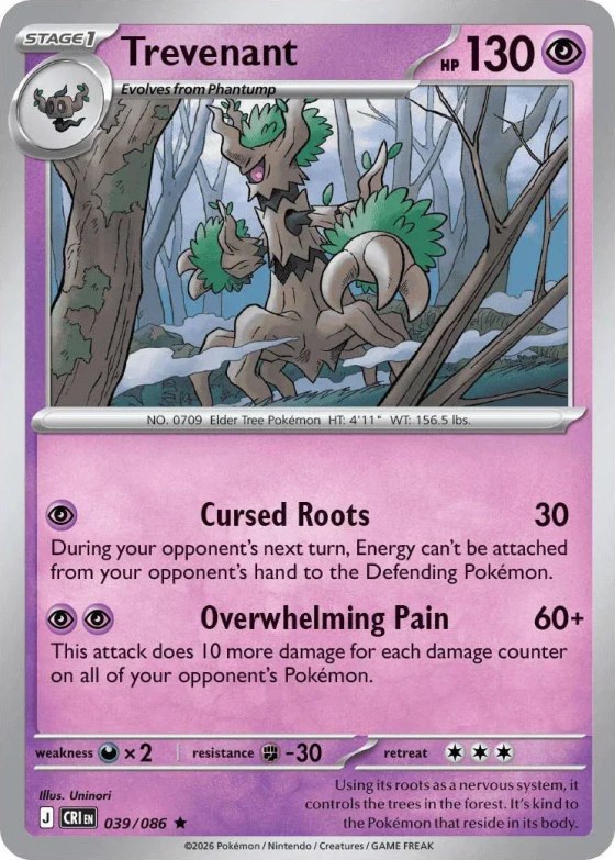 Trevenant - Holo