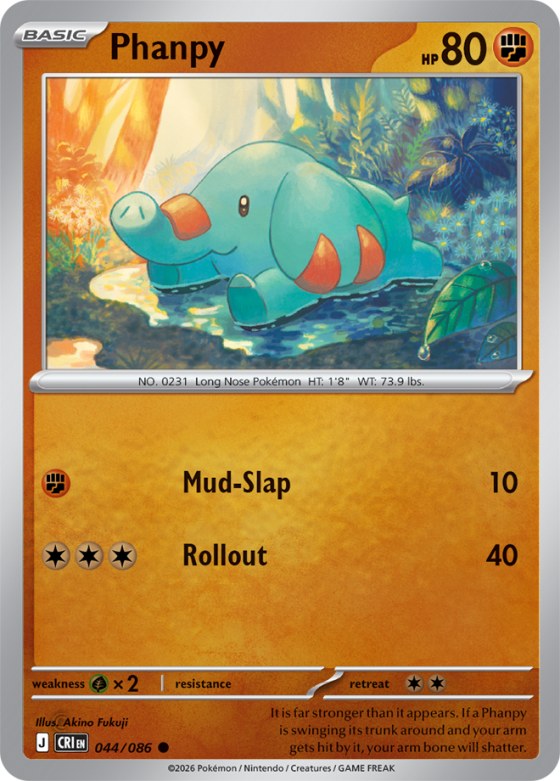 Phanpy - Reverse Holo