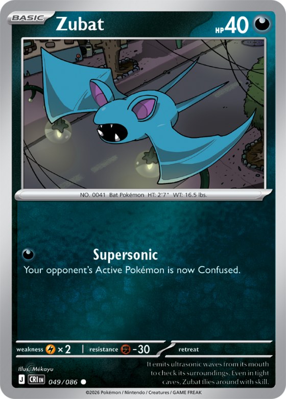 Zubat - Reverse Holo