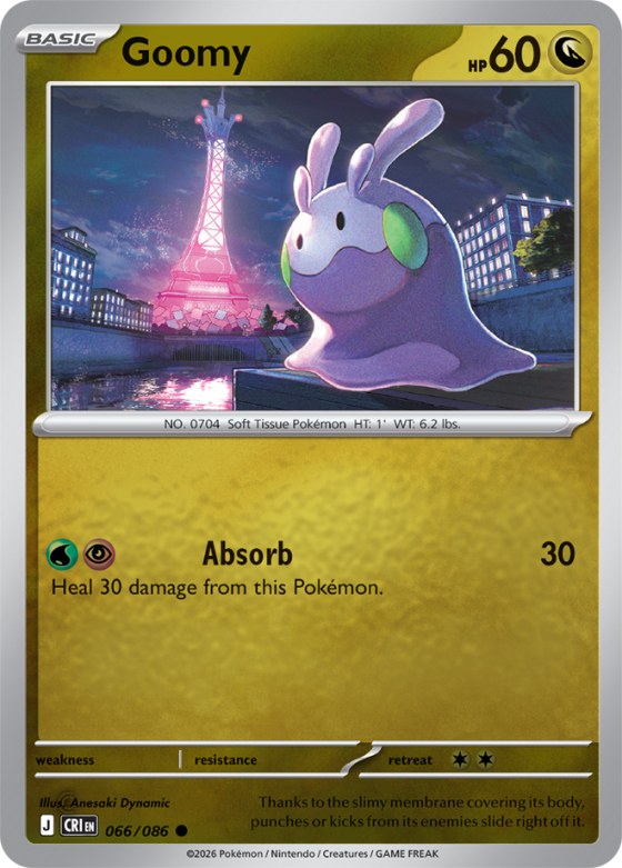 Goomy - Reverse Holo