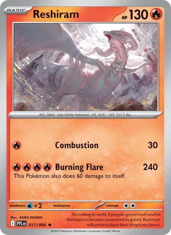 Reshiram - Holo