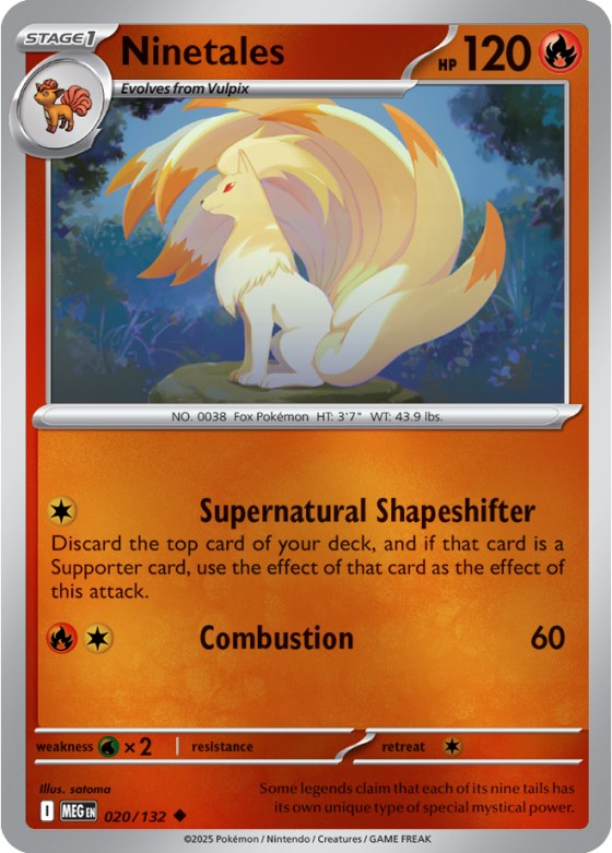 Ninetales - Reverse Holo