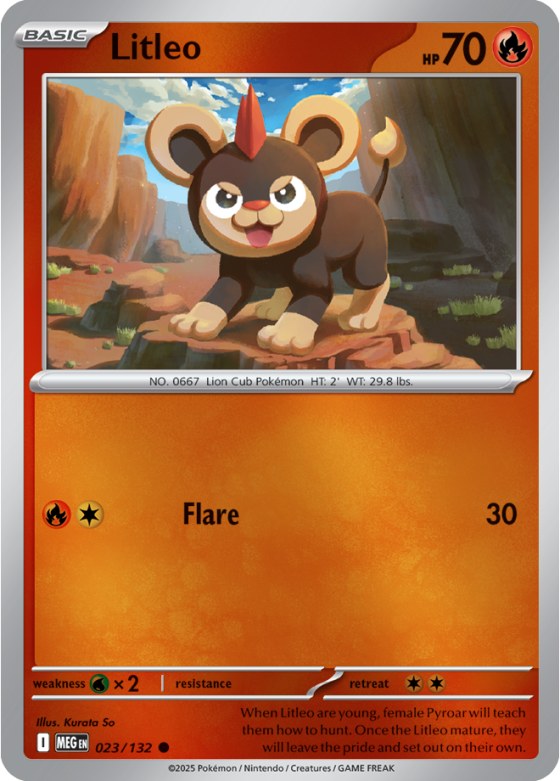 Litleo - Reverse Holo