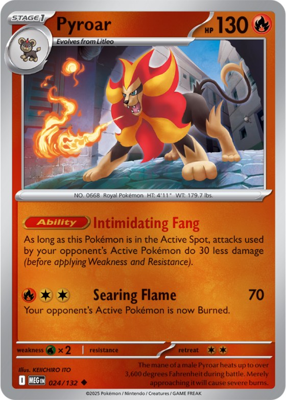 Pyroar - Reverse Holo