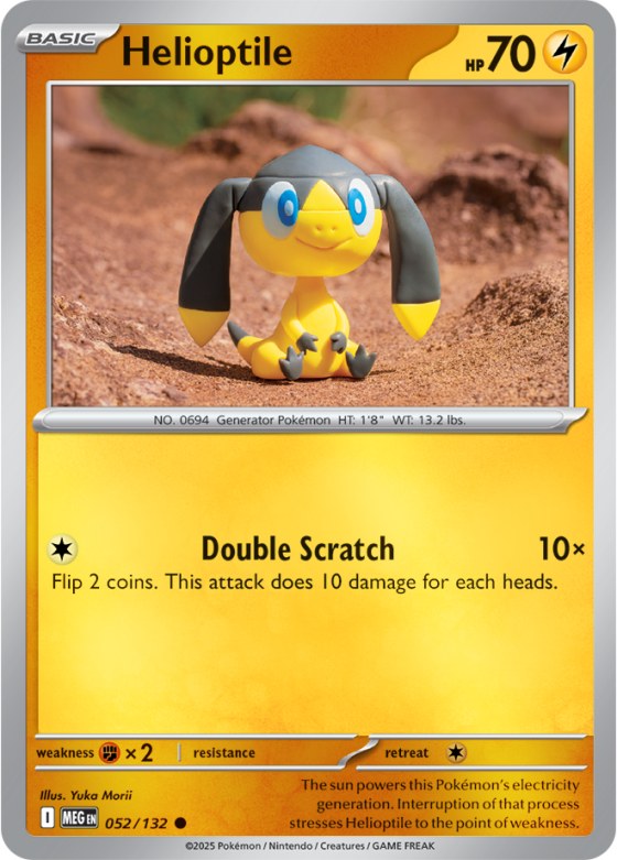 Helioptile - Reverse Holo