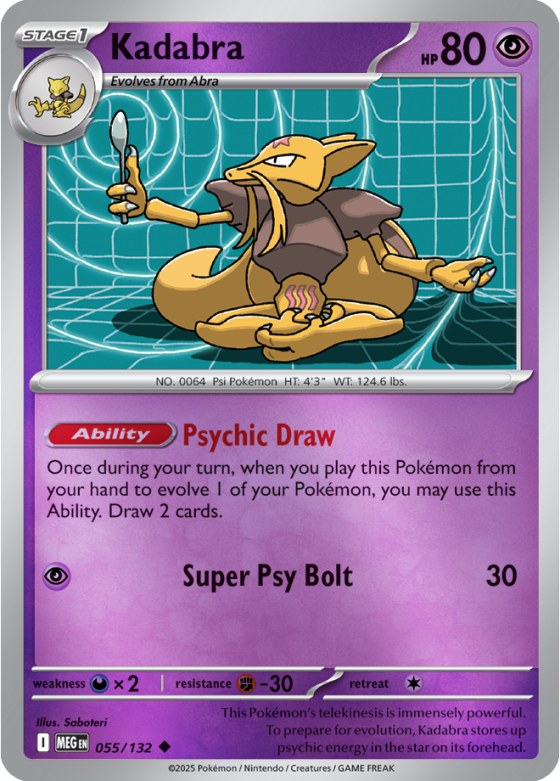 Kadabra - Reverse Holo