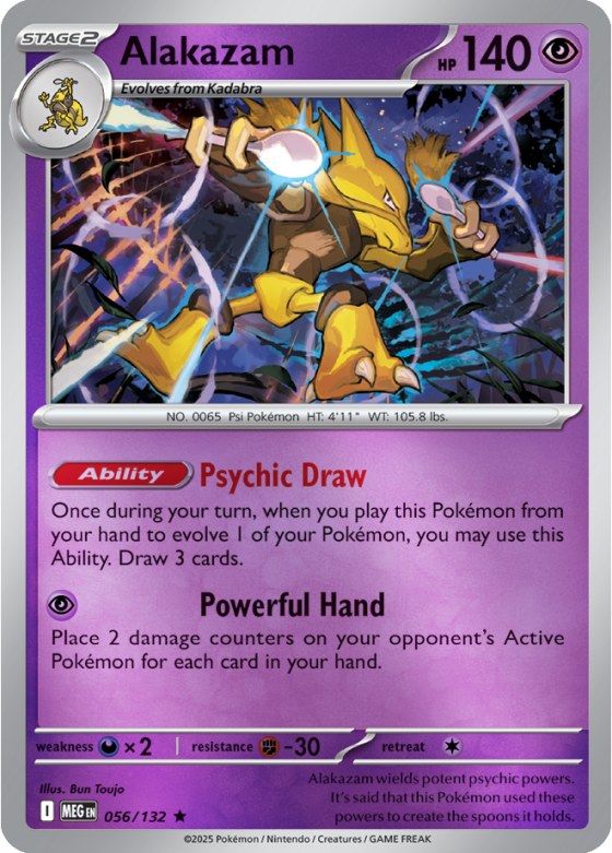 Alakazam - Reverse Holo