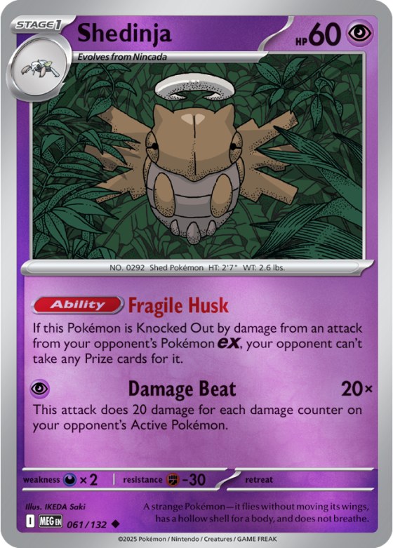 Shedinja - Reverse Holo
