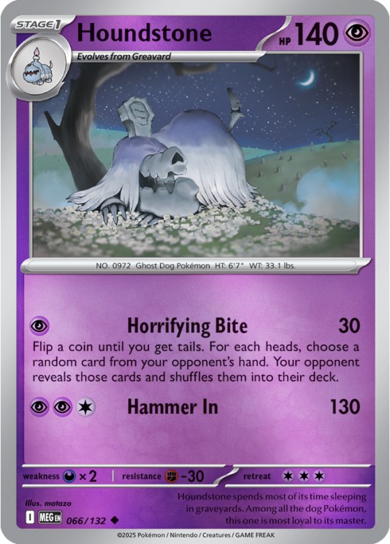 Houndstone - Reverse Holo