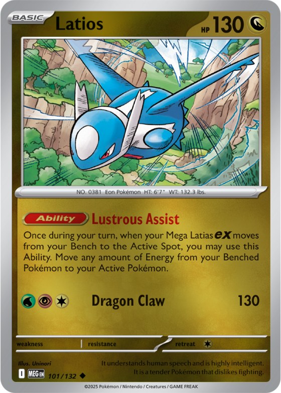 Latios - Reverse Holo