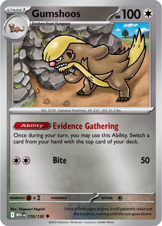 Gumshoos - Reverse Holo