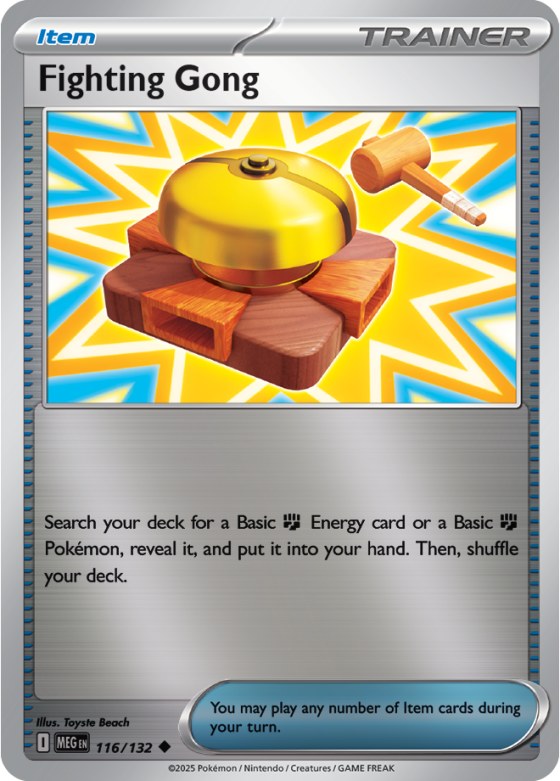 Fighting Gong - Reverse Holo