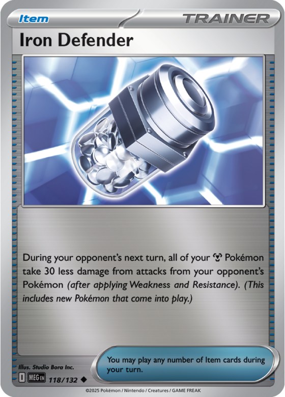 Iron Defender - Reverse Holo