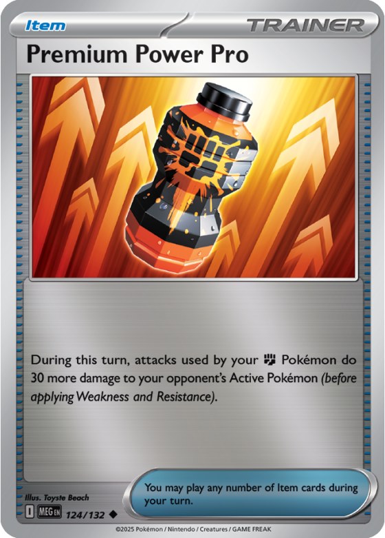 Premium Power Pro - Reverse Holo