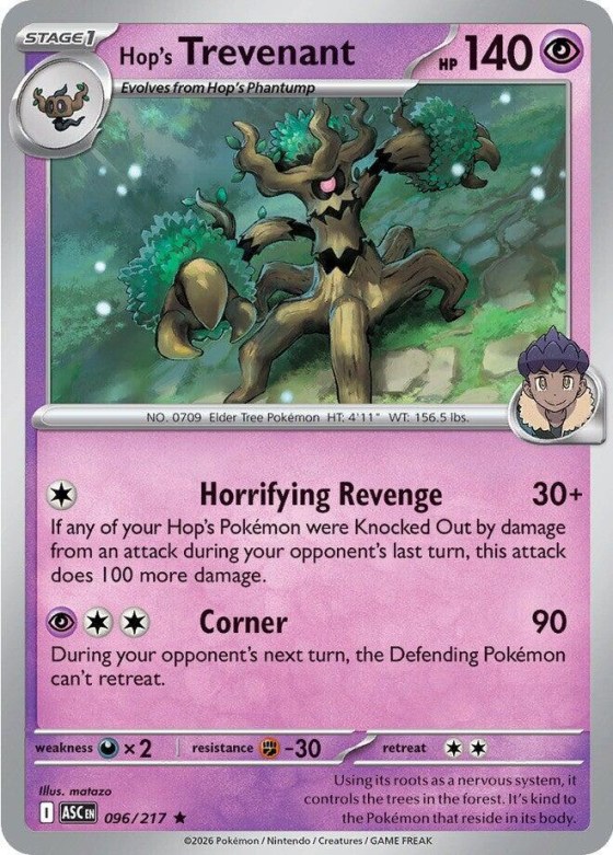 Hop's Trevenant - Holo