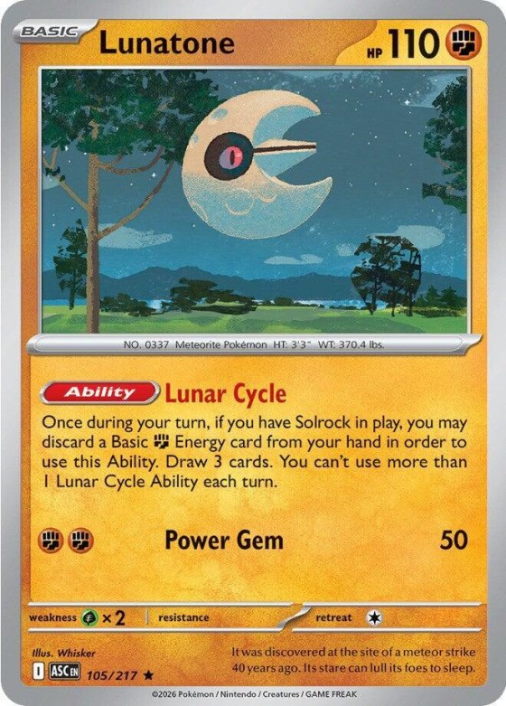 Lunatone - Holo