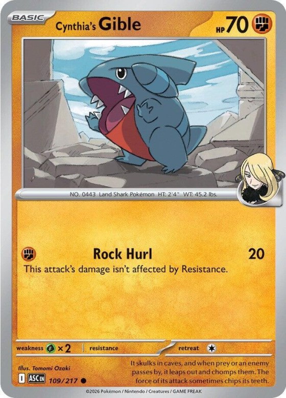 Cynthia's Gible