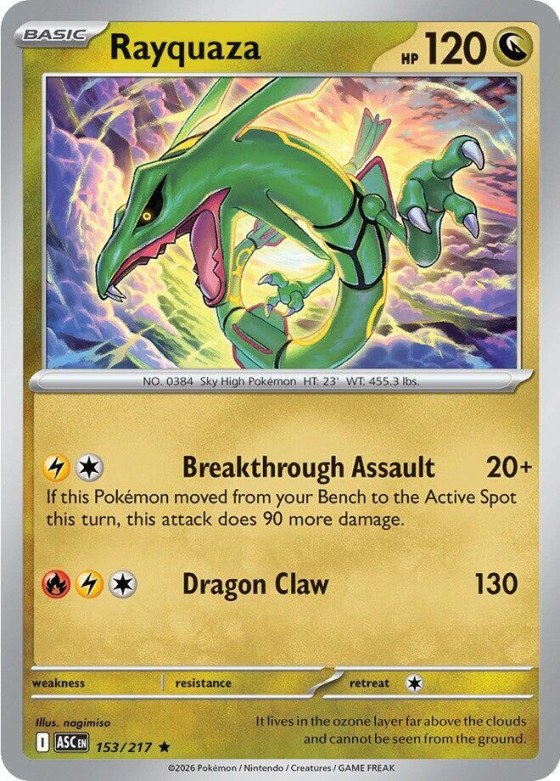 Rayquaza - Holo