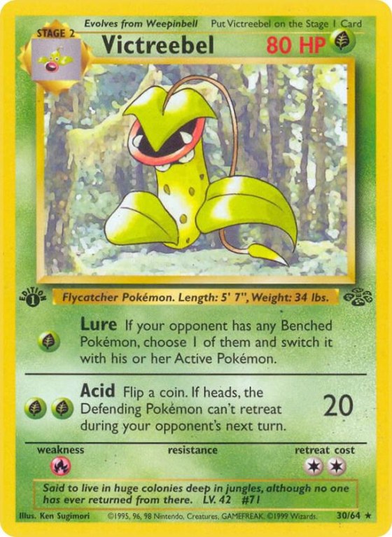 Victreebel (30) - 1st Edition