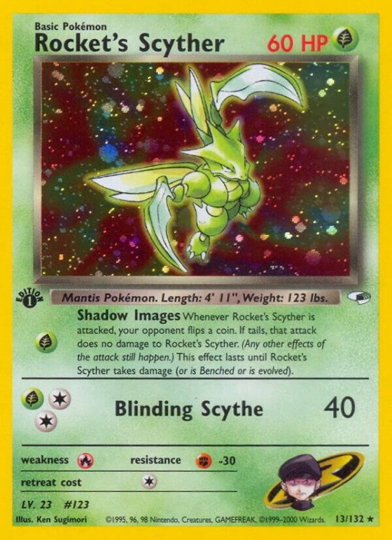 Rocket's Scyther - Unlimited Holo