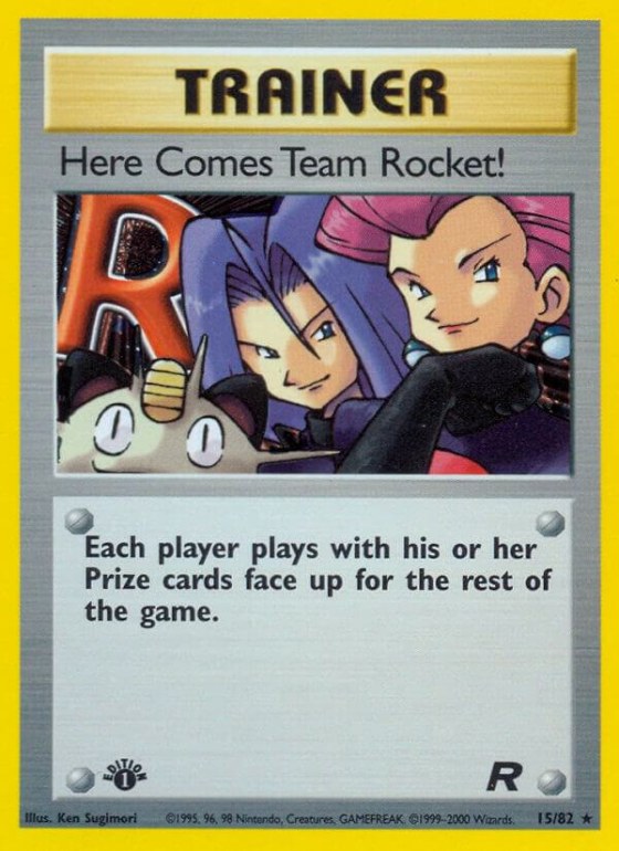 Here Comes Team Rocket! (15) - Unlimited Holo