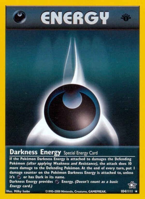 Darkness Energy - 1st Edition