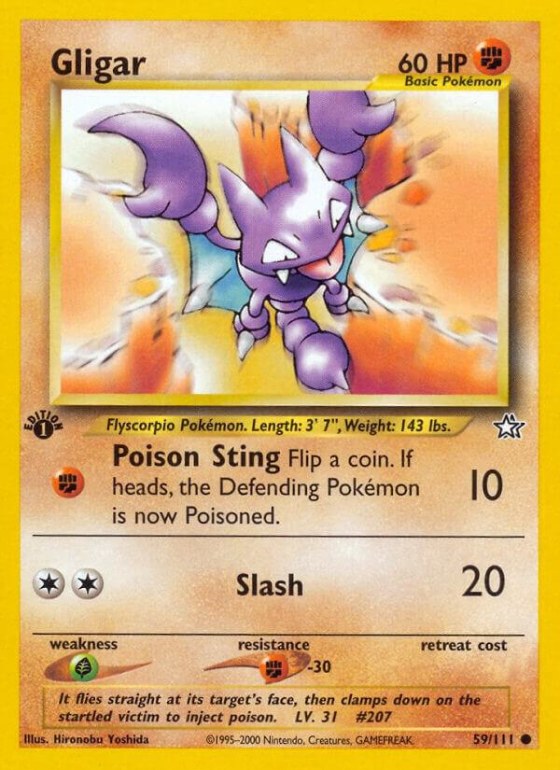 Gligar - 1st Edition