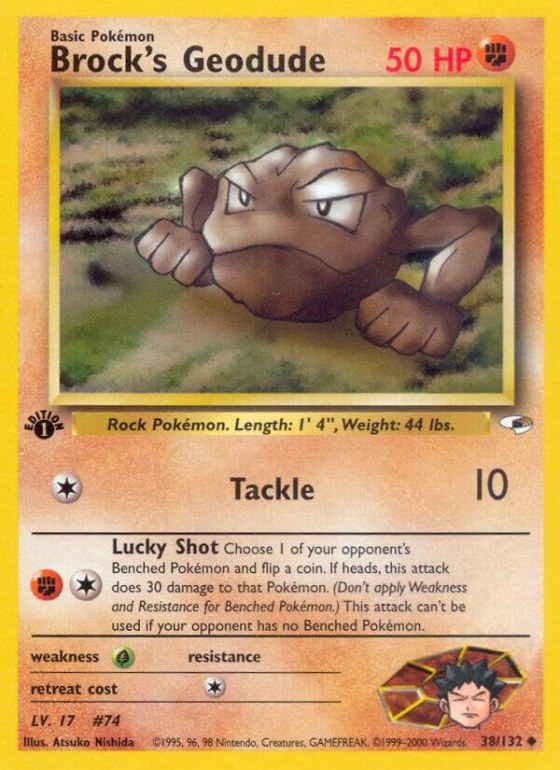 Brock's Geodude (38) - Unlimited