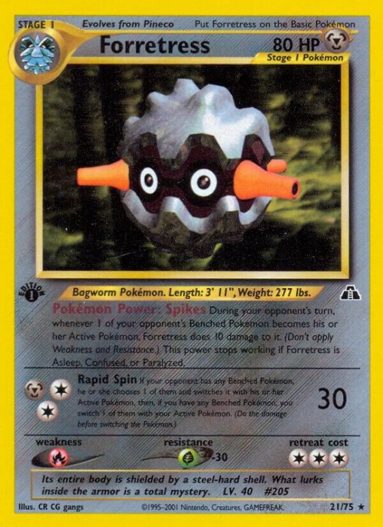 Forretress (21) - 1st Edition