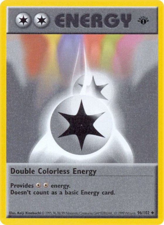 Double Colorless Energy - 1st Edition
